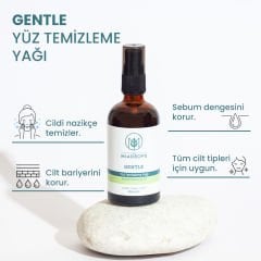 GENTLE Durulanabilir Yüz Temizleme Yağı - 100ml